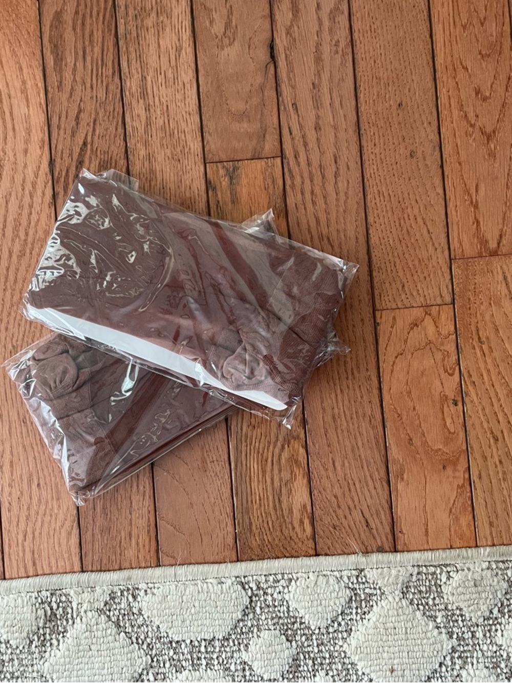 Brown Knit Panty Hose